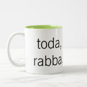 TodaのRabbaのマグ ツートーンマグカップ (左)