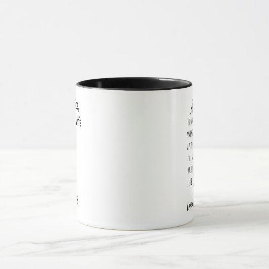 Today a Bride Tomorrow a Wife Daughter Wedding  マグカップ (中央)