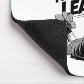 Today a Reader - Book Reading Girl - Bookworm Girl マウスパッド (コーナー)