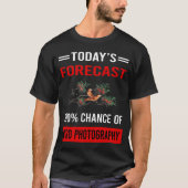 Today Forecast Photographer Camera Tシャツ (正面)