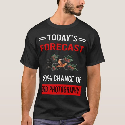 Today Forecast Photographer Camera Tシャツ (正面)
