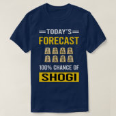 Today Forecast Shogi Tシャツ (デザイン正面)