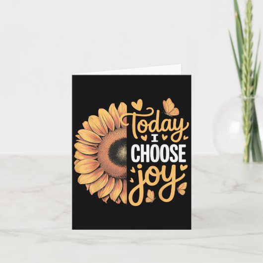 Today I Choose Joy カード (正面)