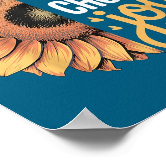 Today I Choose Joy ポスター (角)