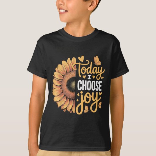 Today I Choose Joy Tシャツ (正面)