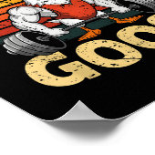 Today I'm A Serious Goose Funny Gym Weightlifting  ポスター (角)