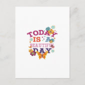 today is a beautiful day ポストカード (正面)