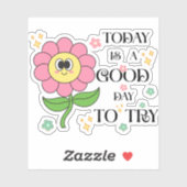 today is a good day to try シール (シート)