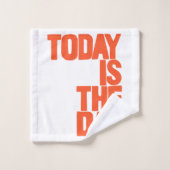 Today is the day バスタオルセット (ウォッシュタオル)