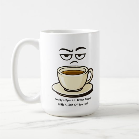 Today’s Special: Bitter Roast  コーヒーマグカップ (左)