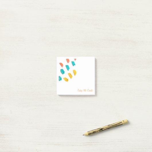 Today We Create - Post-It Notes ポストイット (デスク上)