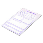 Today's Mental Notes Notepad  ノートパッド (アングル)