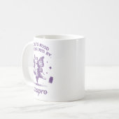 Today's Mood Is Snsored By Lexapro Funny Design コーヒーマグカップ (正面左)