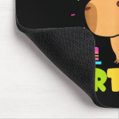 Todays My Birthday Girls Capybara Lovers Birthday  マウスパッド (コーナー)