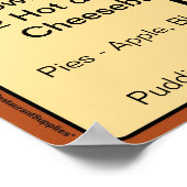 Today's Special Menu Poster – レストラン用品 ポスター (角)