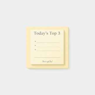 「Today's Top 3」のミニ優先度に関するメモ ポストイット