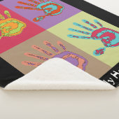 Todd Rundgren明らかに人間50"x60"フリース シェルパブランケット (3/4)