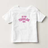 TODDLER時代にカスタム単語を追加 トドラーTシャツ (正面)