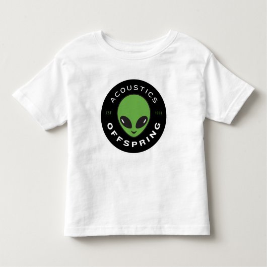 TODDLER – 音響子孫+背面で起動 トドラーTシャツ (正面)