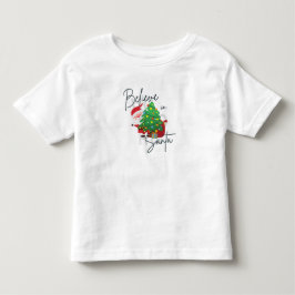 Toddler Believe Santa t-shirt トドラーTシャツ