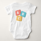 Toddler Bodysuit ベビーボディスーツ (裏面)