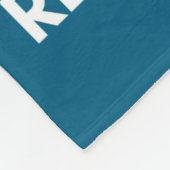 Toddler Christmas Ugly Sweater Guess What Reindeer フリースブランケット (角)