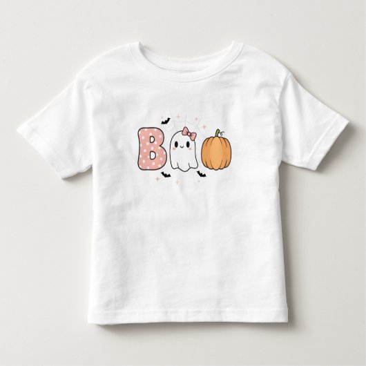 Toddler Girl Halloween shirt トドラーTシャツ (正面)