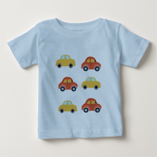 Toddler Graphic Tee – 車のおもしろいTシャツ ベビーTシャツ (正面)
