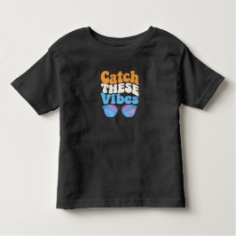 Toddler T-Shirt –Cute Retro Sunglasses Graphic Tee トドラーTシャツ