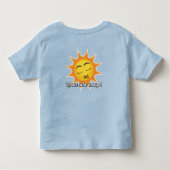 Toddler T-Shirt : Take a Nap (blue) トドラーTシャツ (裏面)