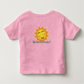 Toddler T-Shirt : Take a Nap (pink) トドラーTシャツ (裏面)
