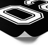 Toddler Teen Girl Name Jersey Number Nk Srts ポスター (角)