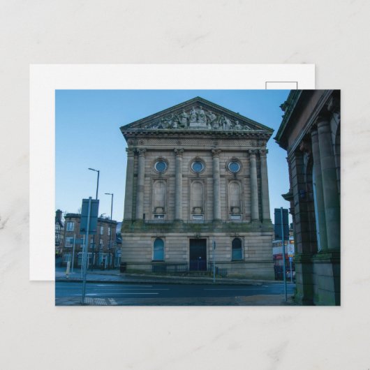 Todmorden Town Hall シーズンポストカード (正面/裏面)