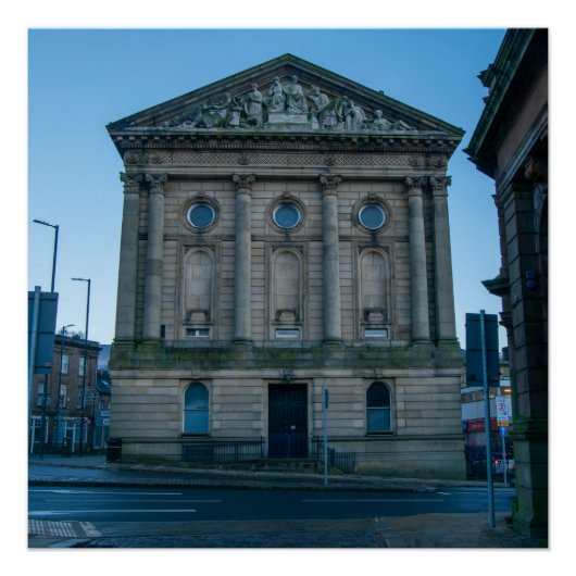 Todmorden Town Hall ポスター (正面)