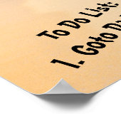 Todoリストポスター ポスター (角)