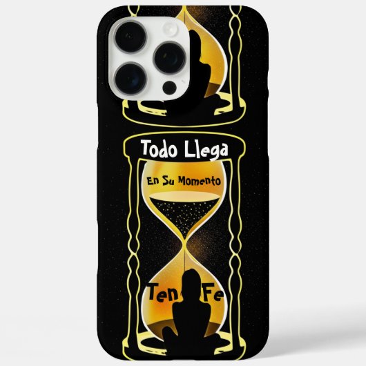 Todo Llega Everything Comes in Its Time  Case-Mate iPhoneケース (裏面)