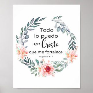TODO LO PUEDO EN CRISTO QUE ME FORTALECE ポスター