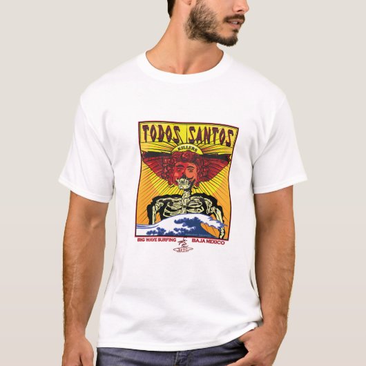 TODOSサントスBAJAメキシコのサーフィン Tシャツ (正面)