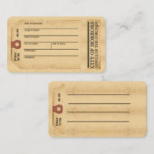 TOEラベル名刺 名刺 (正面/裏面)