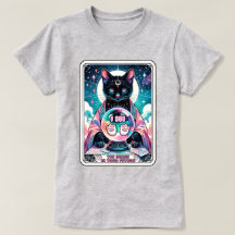 Toe Beans CatタロットカードTシャツが表示される