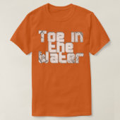 Toe in the water tシャツ (デザイン正面)