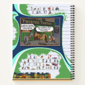 Toe’s Town Comic | Spiral Notebook ノートブック (裏面)