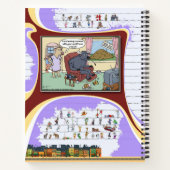 Toe’s Town Comic | Spiral Notebook ノートブック (裏面)