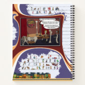 Toe’s Town Comic | Spiral Notebook ノートブック (裏面)