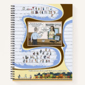 Toe’s Town Comic | Spiral Notebook ノートブック (正面)