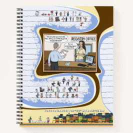 Toe’s Town Comic | Spiral Notebook ノートブック