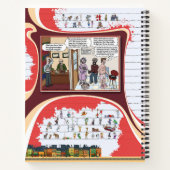 Toe’s Town Comic | Spiral Notebook ノートブック (裏面)