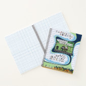 Toe’s Town Comic | Spiral Notebook ノートブック (内部)