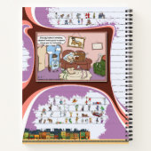 Toe’s Town Comic | Spiral Notebook ノートブック (裏面)