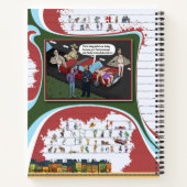 Toe’s Town Comic | Spiral Notebook ノートブック (裏面)